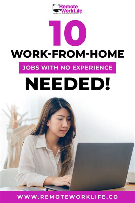 Working From Home Jobs .